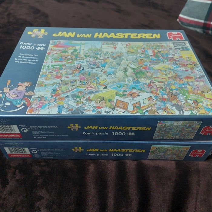 Puzzles novos e selados