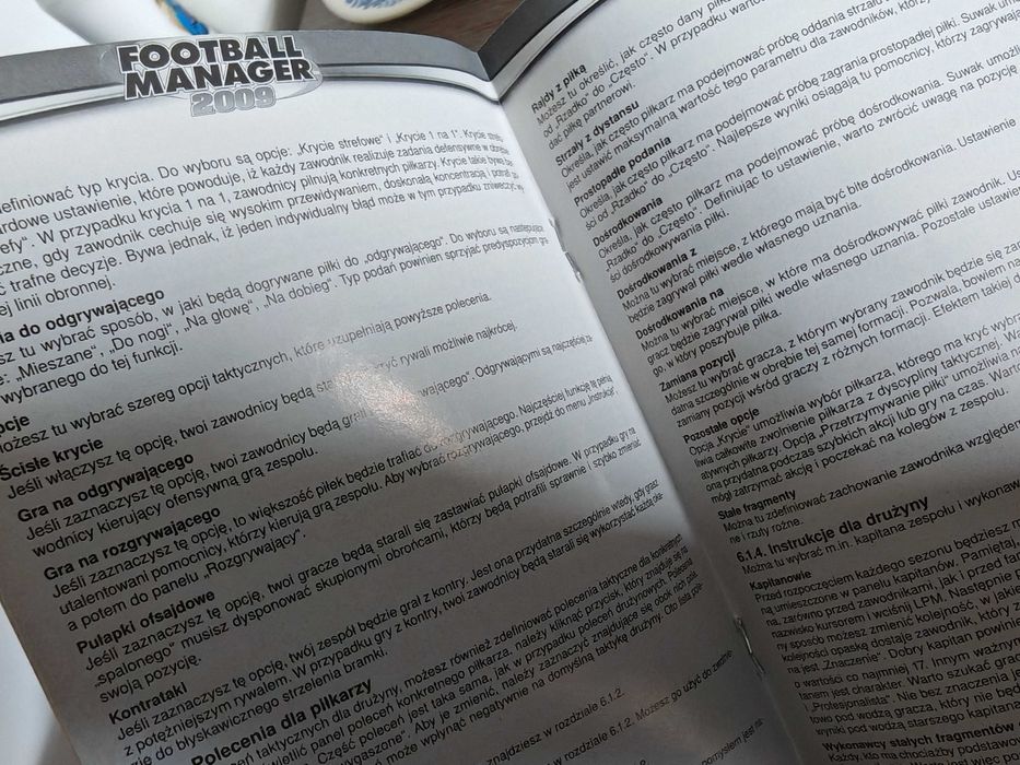 Football Manager 2009 PL - BOX - stan BDB.