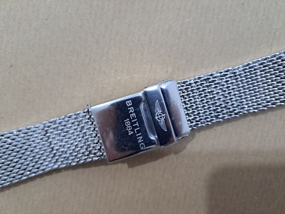 Bransoleta do Breitling Navitimer / SuperOcean/Avenger NOWA MESH 22 24