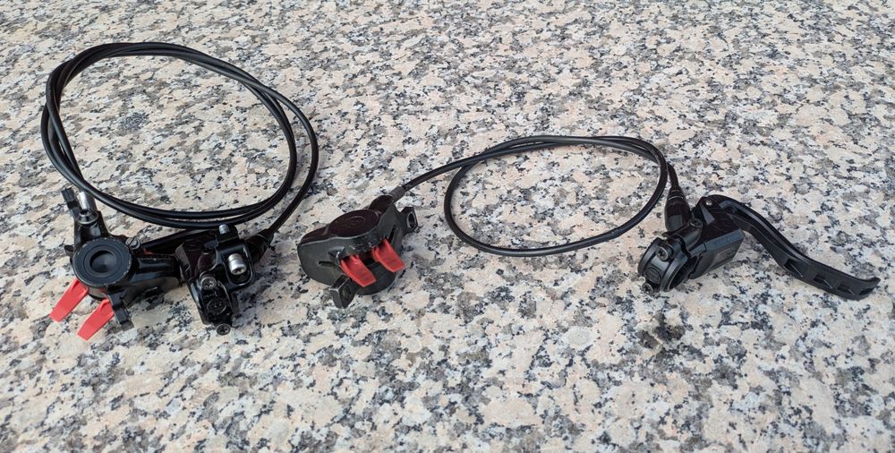 Travões, magura e sram