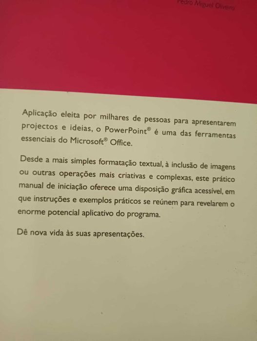 «Powerpoint» da Porto Editora