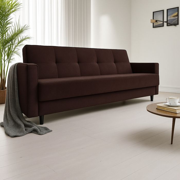 Wersalka rozkładana sprężyny bonell pojemnik sofa łóżko tapczan