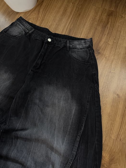 Opium baggy jeans широкі джинси black oversized racer балони jaded