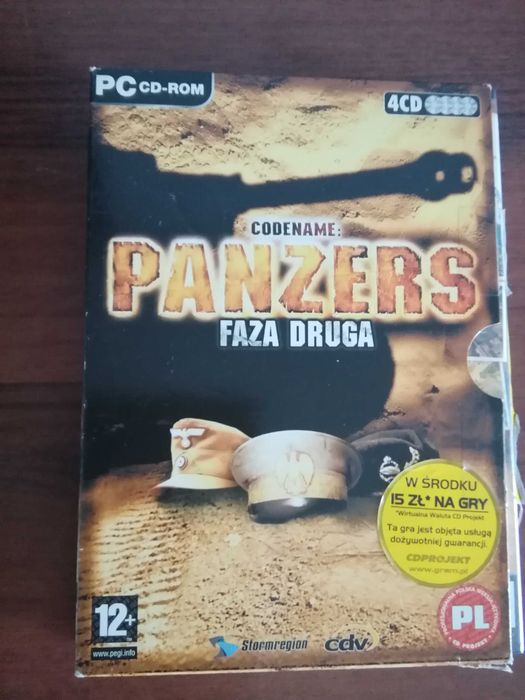 Codename: Panzers Faza Druga gra na PC, retro dla kolekcjonerów.
