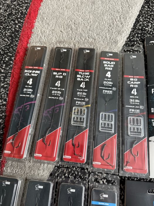 Mega Zestaw Przyponów Karpiowych Nash