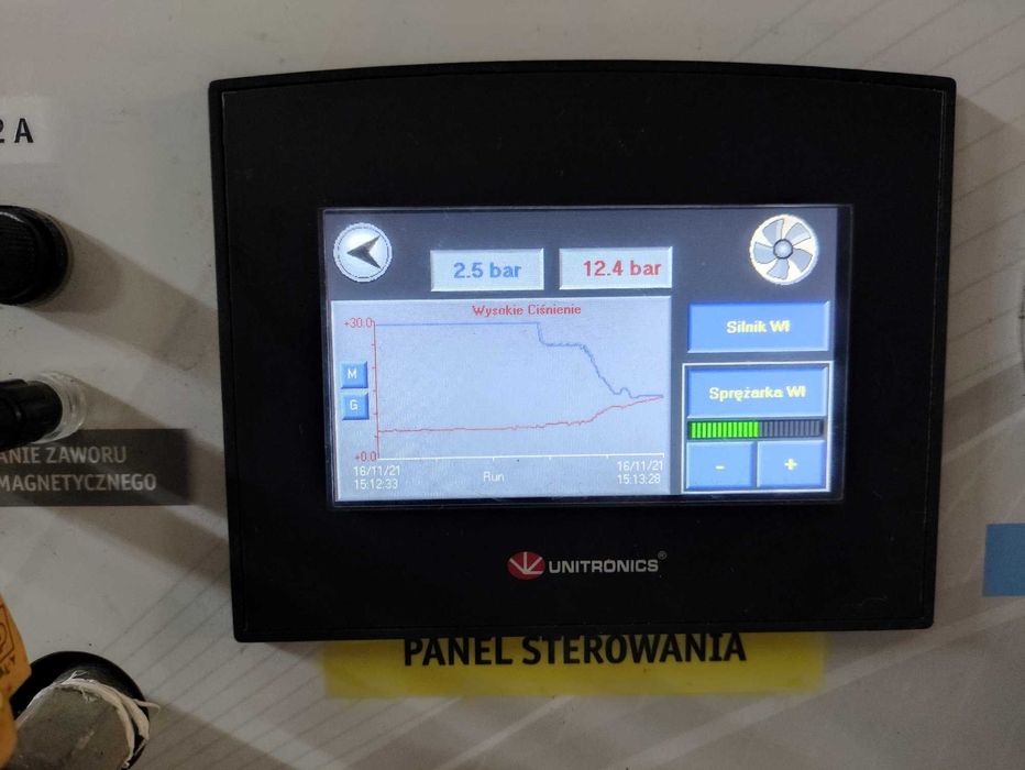 Stanowisko diagnostyczne sprężarek klimatyzacji