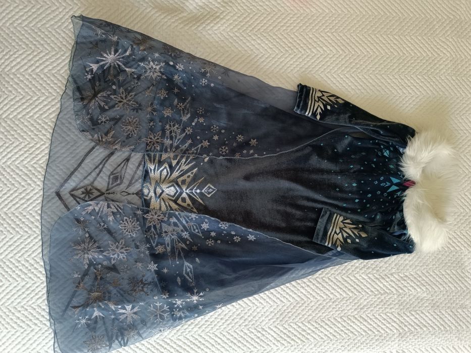 Fato de carnaval Elsa Frozen c/ acessórios 3-4anos