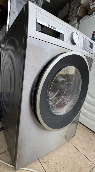 Máquina de Lavar Roupa BOSCH Serie 6 IDOS WGG244FAES  9kg 1400RPM Inox