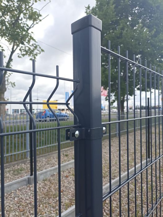 Ogrodzenia panelowe panel słupki bramy furtki płot palety