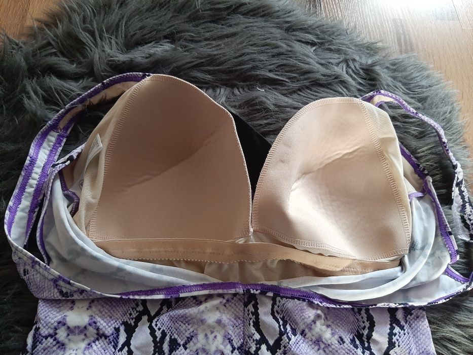 Harmony Strój Kąpielowy Modny Wzór push up r.46 C