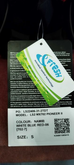 Capacete LS2 MX702 Pioneer II Namib