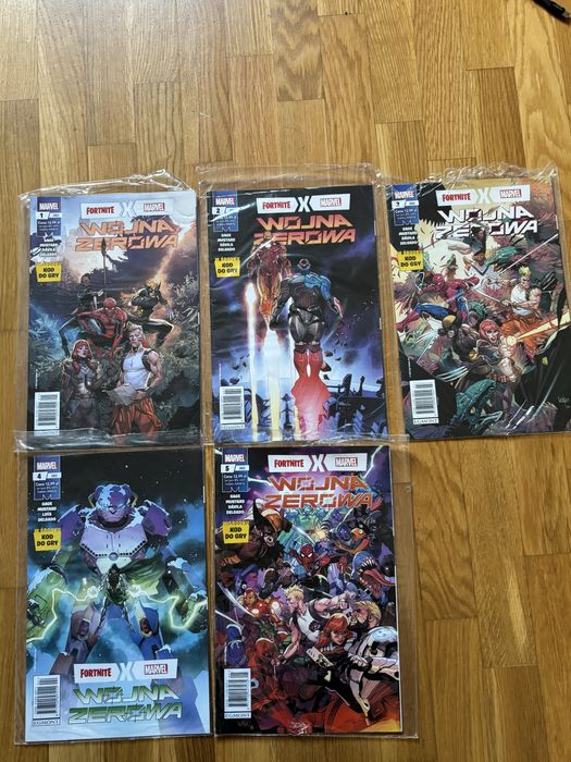 Komiksy marvel x fortnite