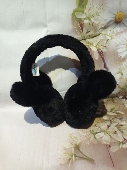 Меховые наушники Микки Маус Дисней