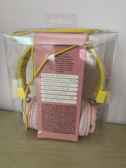 Auscultadores menina