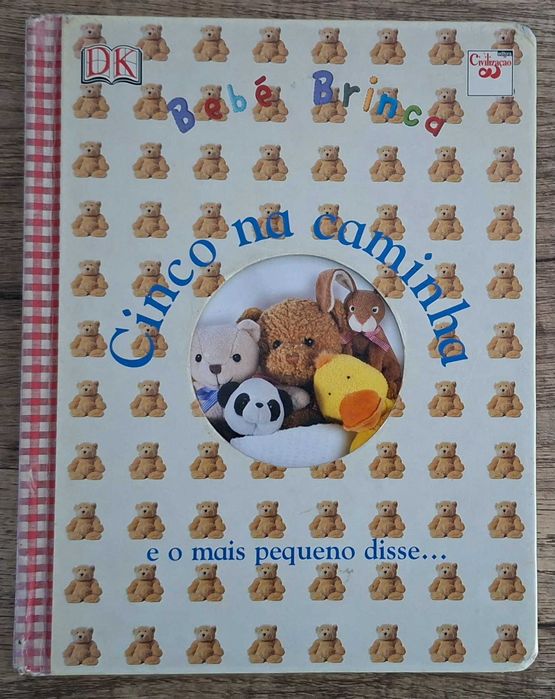 Lote 2 Livros Infantis "Hora de Dormir" – Não Consegues Dormir, Urso Pequeno? + 5 na Caminha