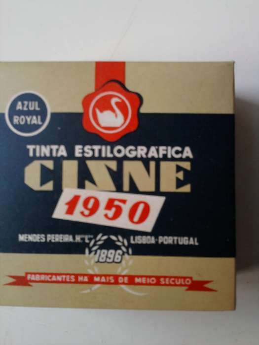 Tinteiro antigo Cisne