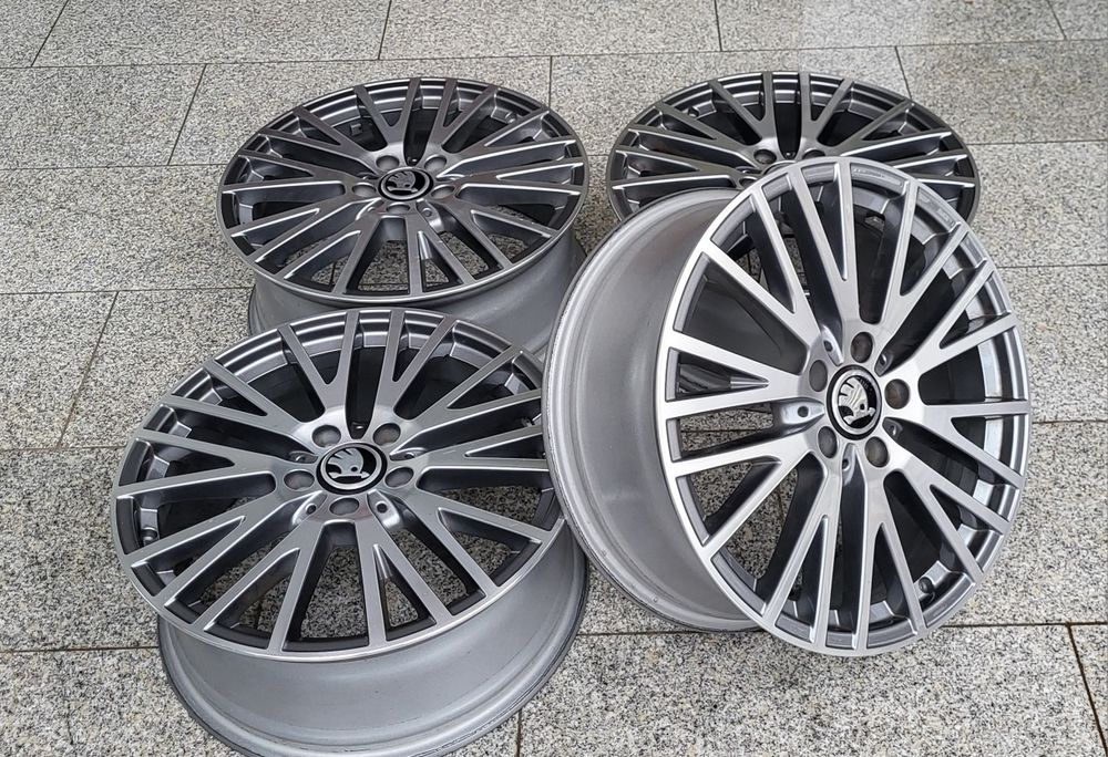 Alufelgi 18 5x112 Skoda Superb Octavia Karoq Kodiaq Yeti Scout #63