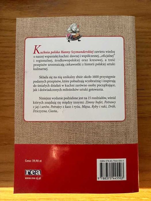 Książka - Kuchnia Polska Hanny Szymanderskiej