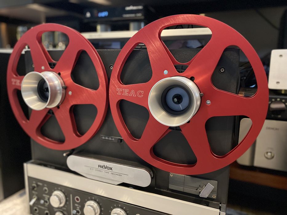 Szpule Aluminiowe Pioneer, Teac, Maxell, Revox itp. nowe.