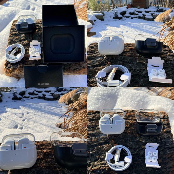 Galaxy Buds3 Pro Białe + SmartTag2 Nowe Gratisy PL