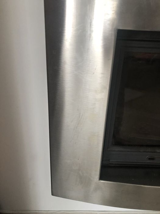 Moldura Inox para lareira