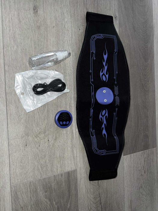 Pas Elektrostymulator Mięśni Brzucha EMS | Trener Mięśni | Nowy | USB