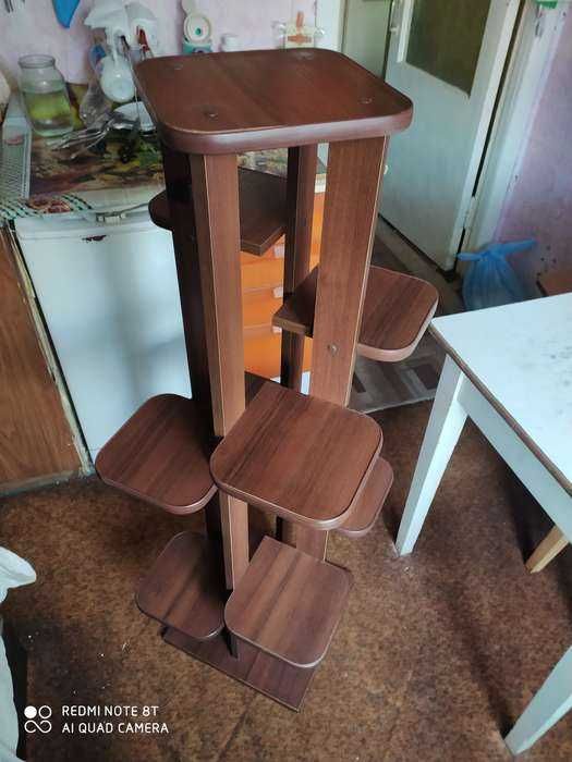 Полка напольная деревянная