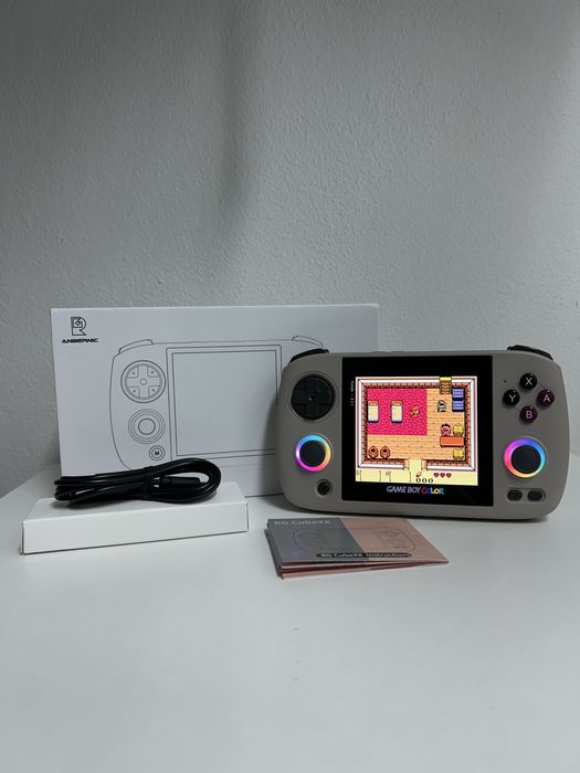 Consola Anbernic RG CubeXX Cinzenta Nova