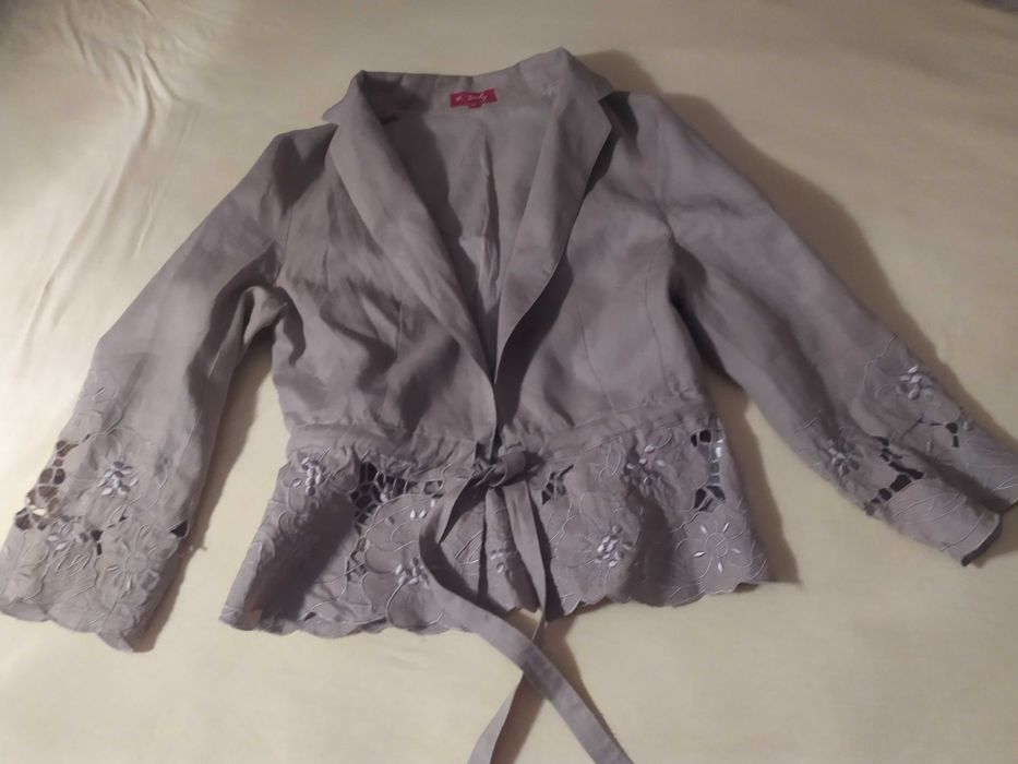 костюм льняной женский