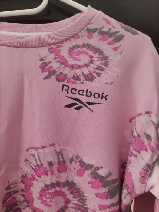 Bluza Reebok różowa 164