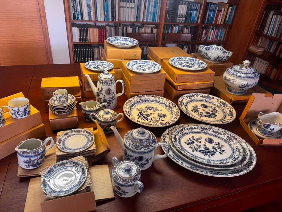 Vista Alegre Margão – Serviço Completo Jantar + Chá + Café | 124 Peças | Novo | Caixas Originais