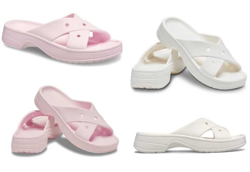 Шльопанці Crocs Classic Cross Strap, W7, W8, W9