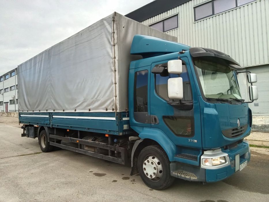 Renault MIDLUM  RENAULT Midlum270Plandeka 7,2m winda+RENAULT Midlum270Firana 8m