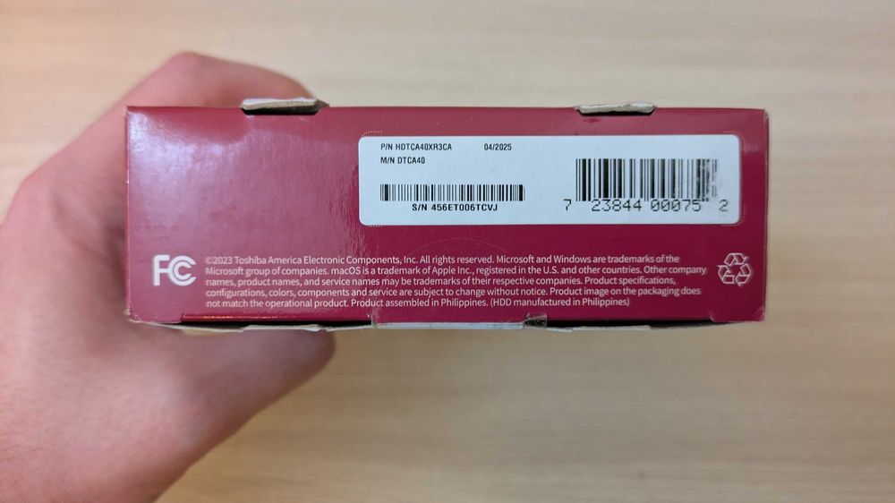 Зовнішній жорсткий диск Toshiba Canvio Advance 4TB | Portable Storage