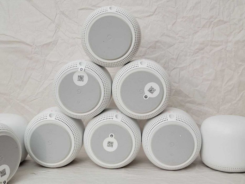 Точка доступа Google Nest WiFi Point H2E Динамик колонка ассистент