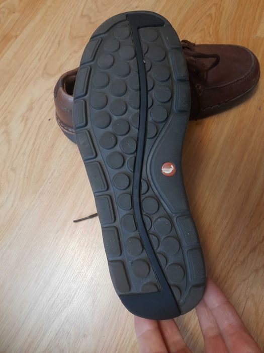 Мужские кожаные туфли Clarks 43 p.