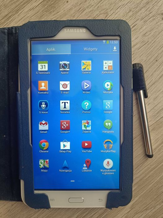 Tablet Samsung Galaxy Tab 3 Lite rysik pokrowiec