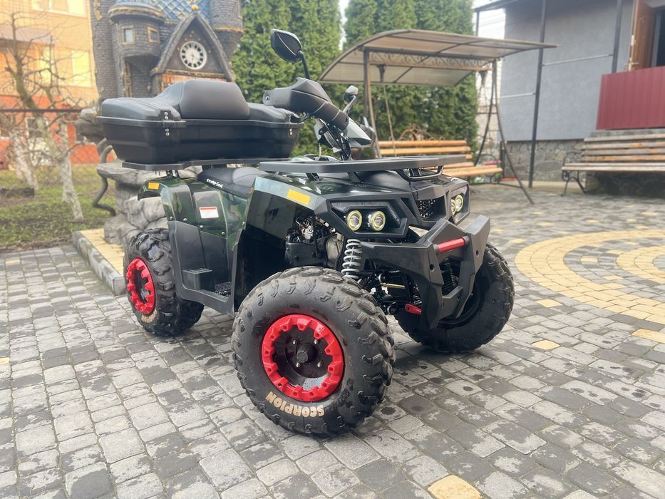 Продам квадроцикл forte bravers 200 lux 80км пробіг коР