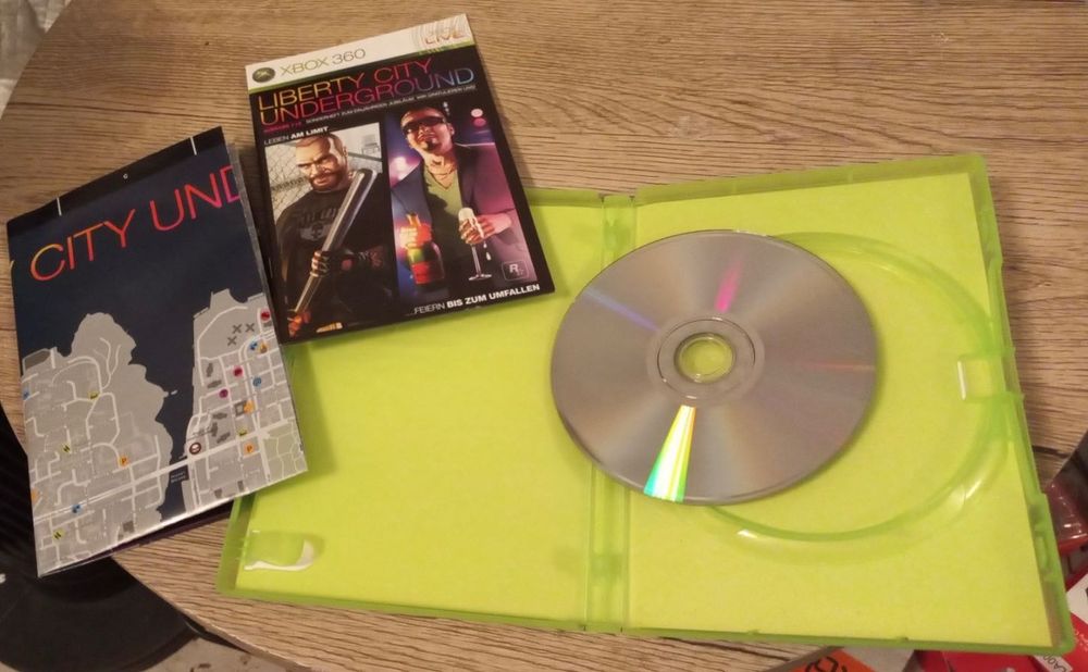 Gra GTA Episodes From Liberty City Xbox360 mapa/plakat