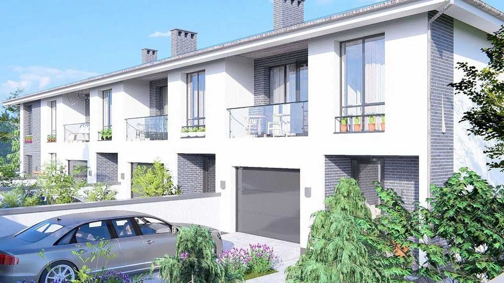 Таунхаус 130 м2 з гаражем | 2.2 сотки | Міські комунікації та газ | Розтермінування