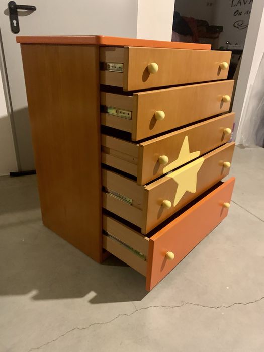 Conjunto Berço, 2 comodas