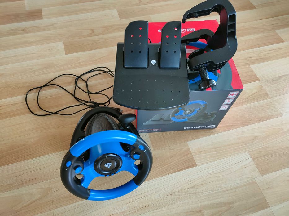 Kierownica do gier Genesis Seaborg 350 stan idealny