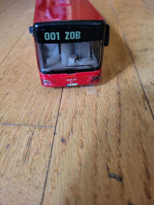 Siku 3736 Autobus przegubowy, 45 cm długość