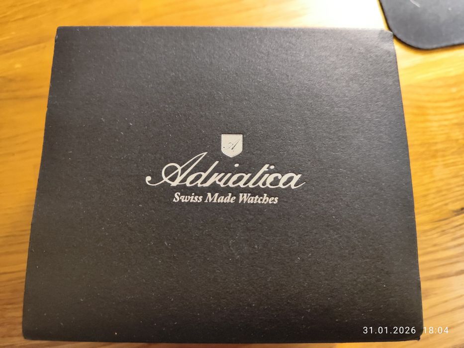 Pudełko etui na zegarek Adriatylicaka