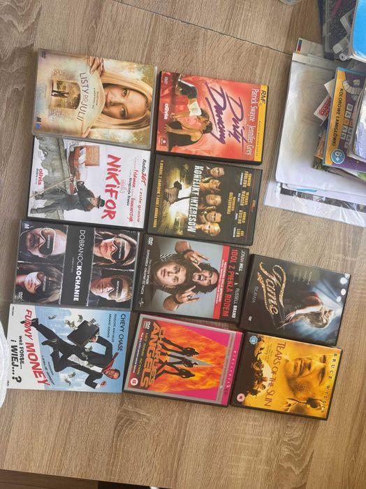 Płyty DVD filmy, seriale 218 szt.