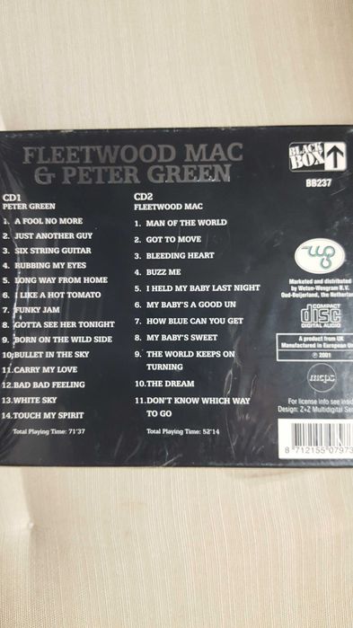 Fleetwood Mac & Peter Green album 2 CD  Man Of The World, folia