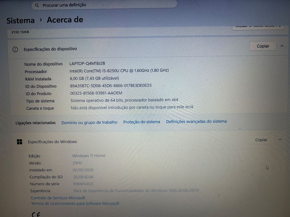 Computador lenovo