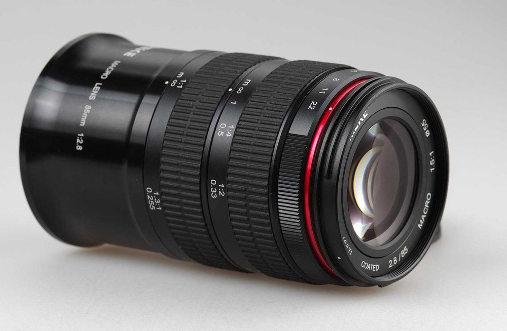 Nikon Z Meike 85/2.8 Macro -мануальний макрооб’єктив з масштабом 1,5:1