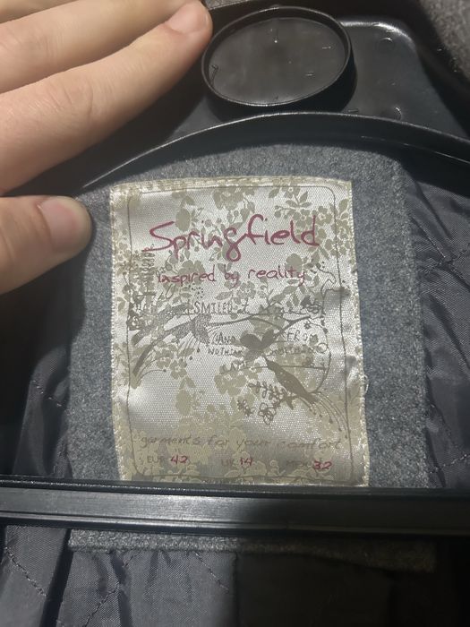 Gabardine de lã springfield