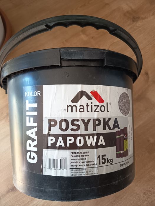 Posypka papowa grafit